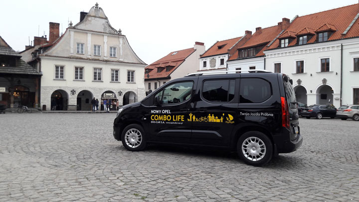 Opel Combo Life w Kazimierzu Dolnym
