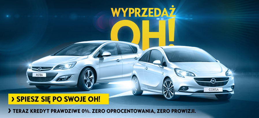 Wyprzedaż OH - Opel Corsa, Astra