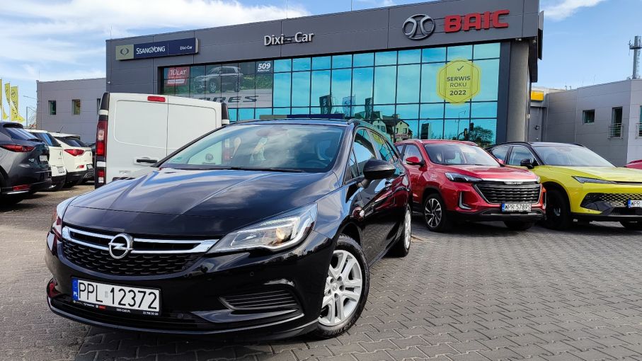 Opel Astra K 1.4T Niski Przebieg Kolor Ekran Serwis ASO Gwarancja