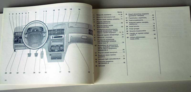 Ford samochod Instrukcja obslugi opel meriva