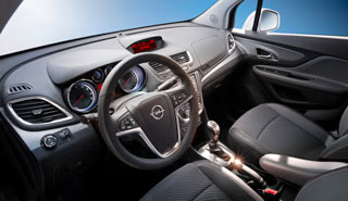 Opel Mokka - deska rozdzielcza, kabina