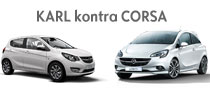 Opel Karl kontra Corsa