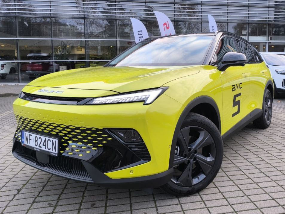 BAIC Beijing 5. Emblemat Beijing na masce