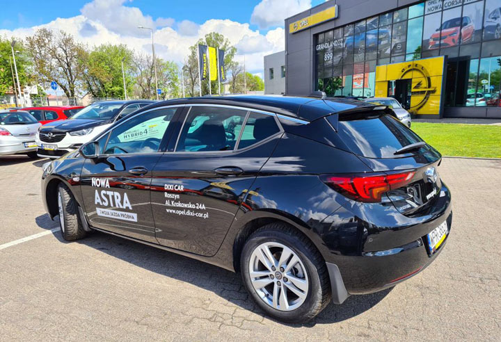 Opel Astra jazda próbna w weekend