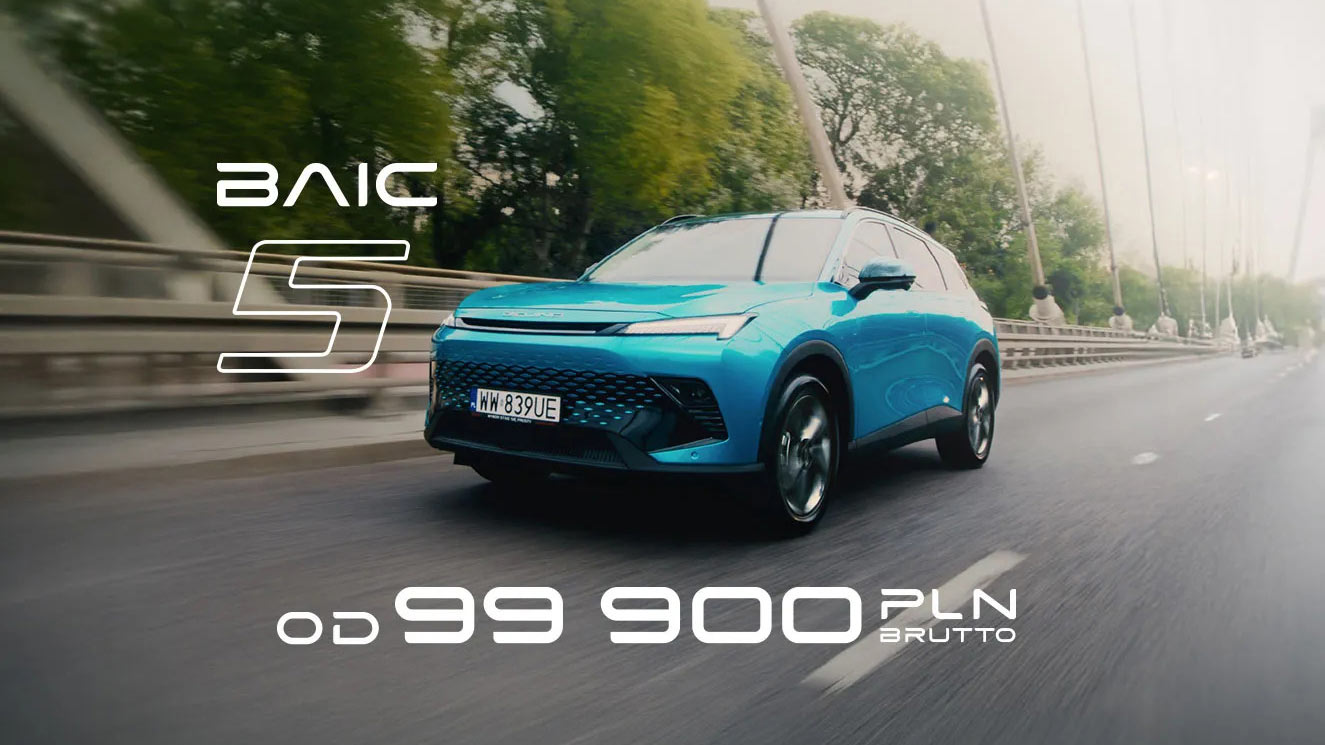 Nowy BAIC 5 Business, cena