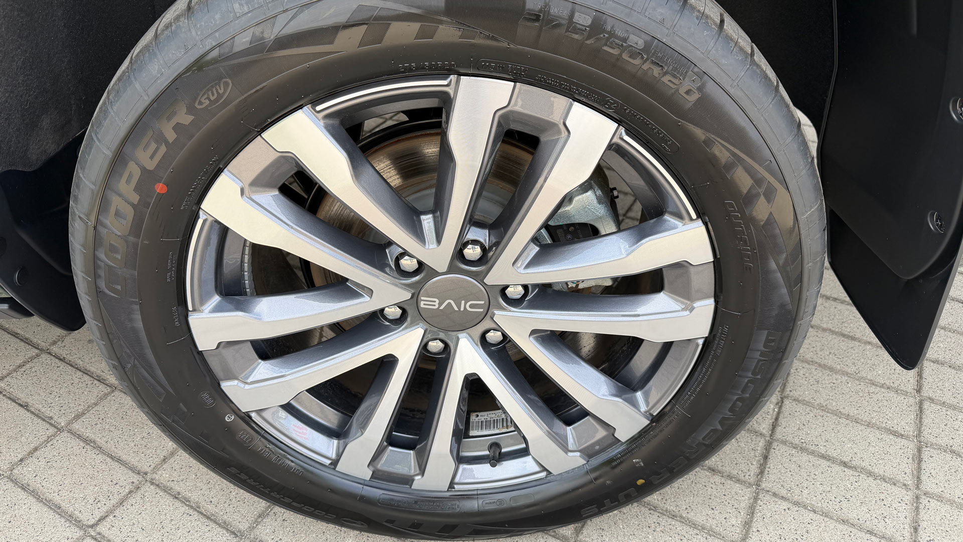 Koło, obręcz, opona 275/50R20 Cooper Tyres by Goodyear