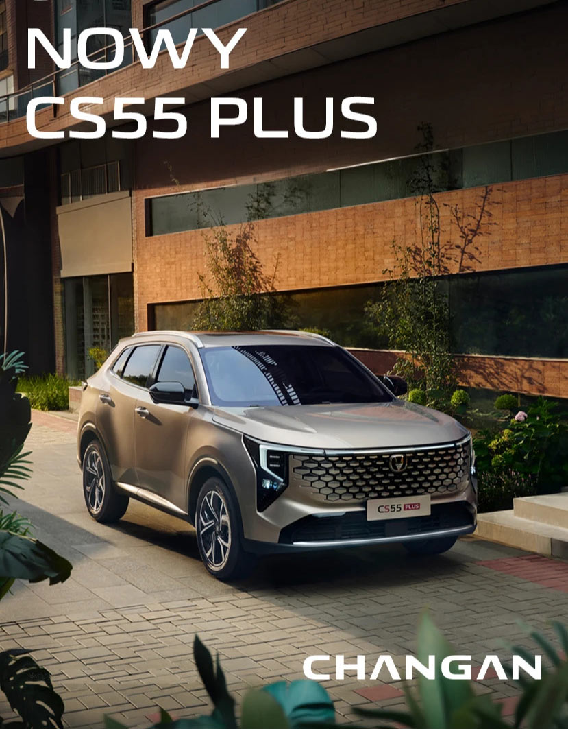 Nowy SUV Changan CS55 Plus