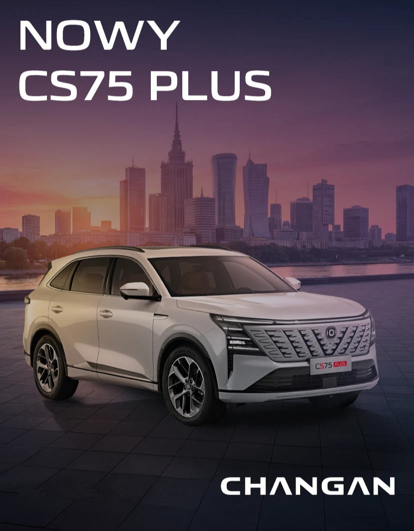 Nowy samochód Changan CS75 Plus