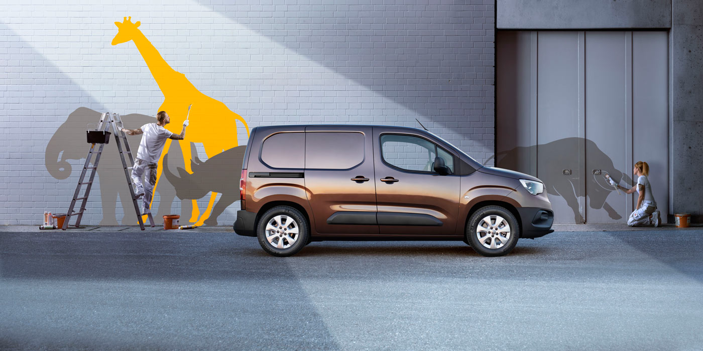 Pomysł na biznes malarski Opel Combo Van