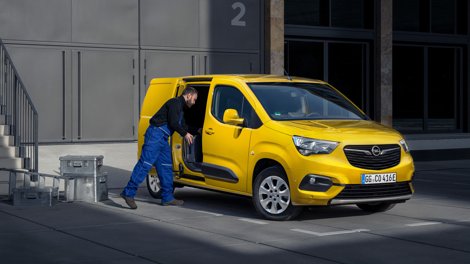 Prawe drzwi odsuwane Opel Combo Cargo-e