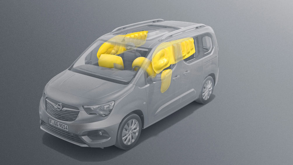 Poduszki powietrzne Opel Combo Life