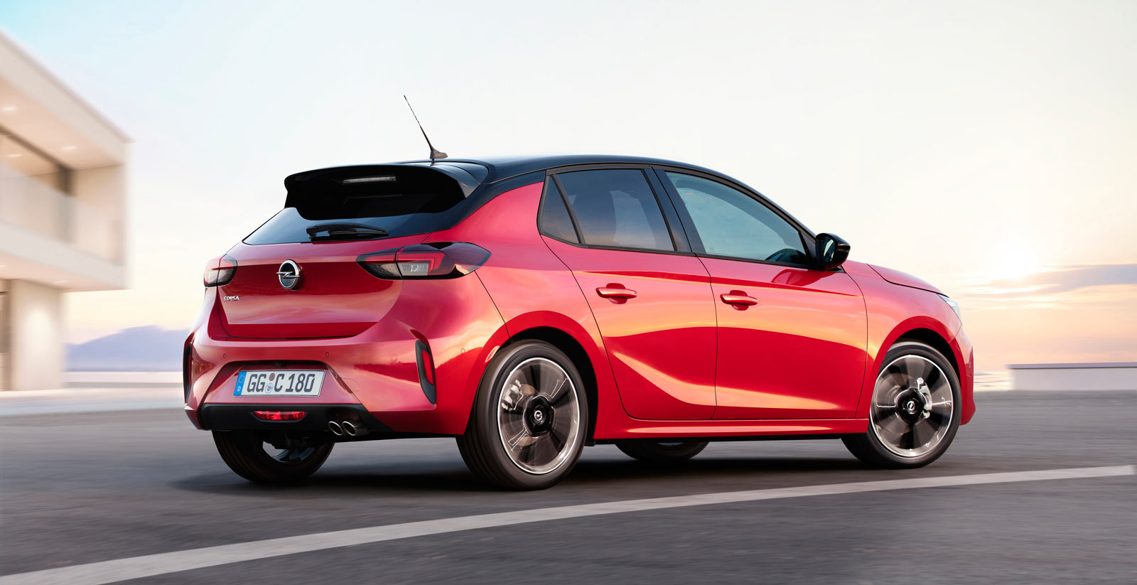 Nowy Opel Corsa OPC 2019 2020 tył