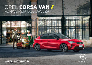 Opel Corsa Van folder