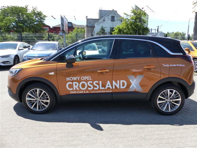 Crossland X Elite jazda testowa bok