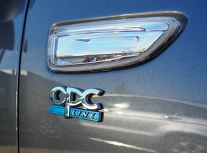 Emblemat OPC Line, prawy boczny kierunkowskaz, Insignia B