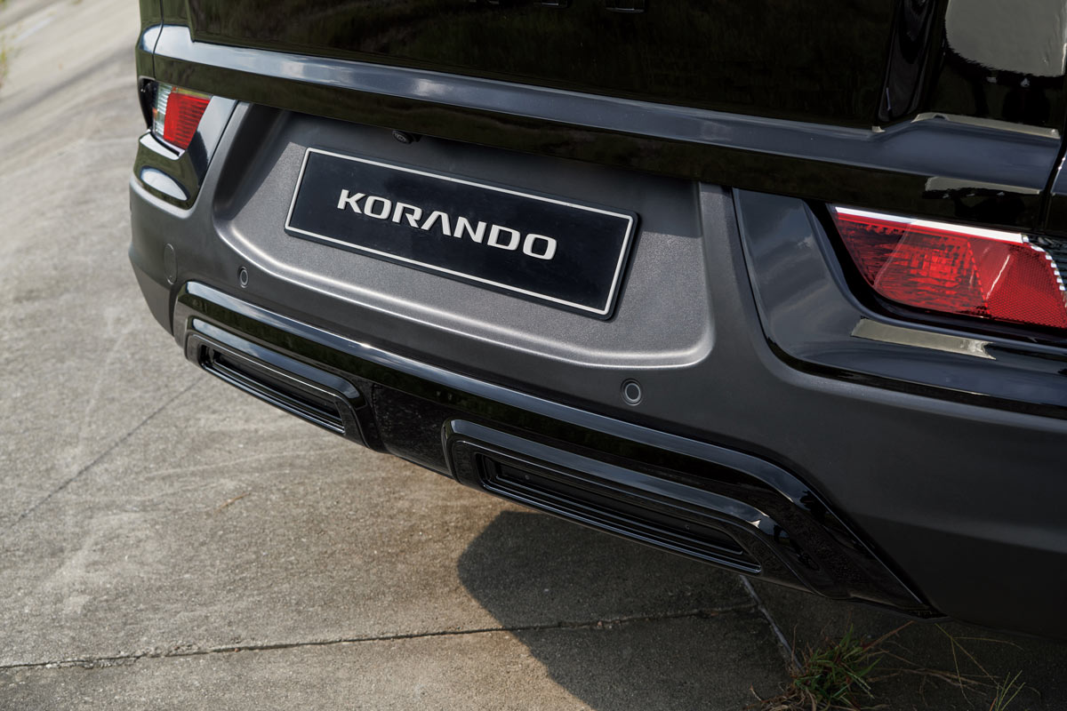 Skid plate tylnego zderzaka SsangYong KGM Korando