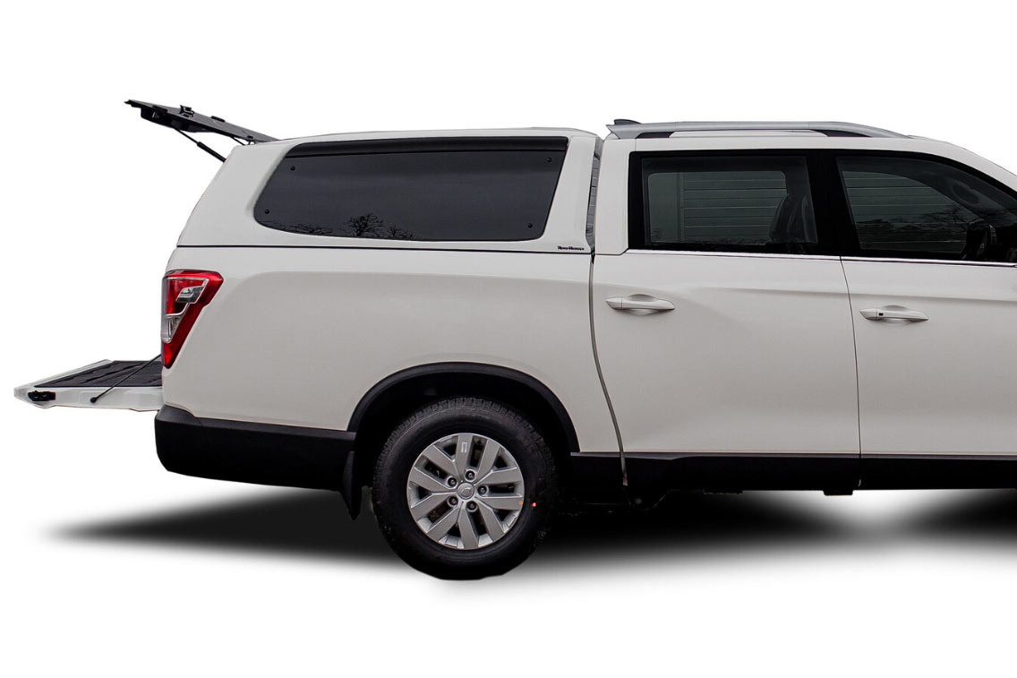 Hardtop do Musso, RH05 Profi+, otwierane szyby