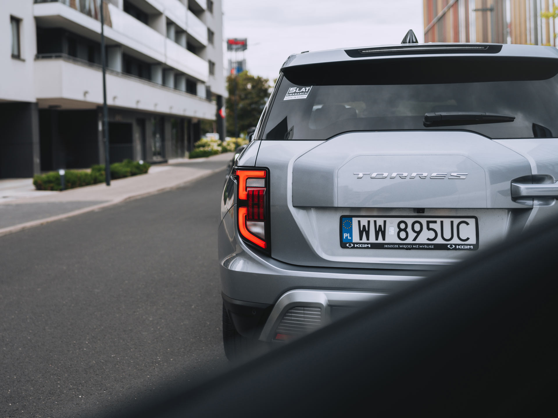 Klapa bagażnika, koło zapasowe KGM SsangYong Torres