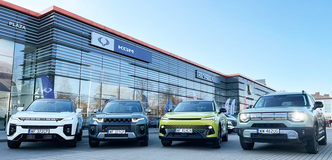 BAIC KGM SsangYong Salon serwis ASO Warszawa