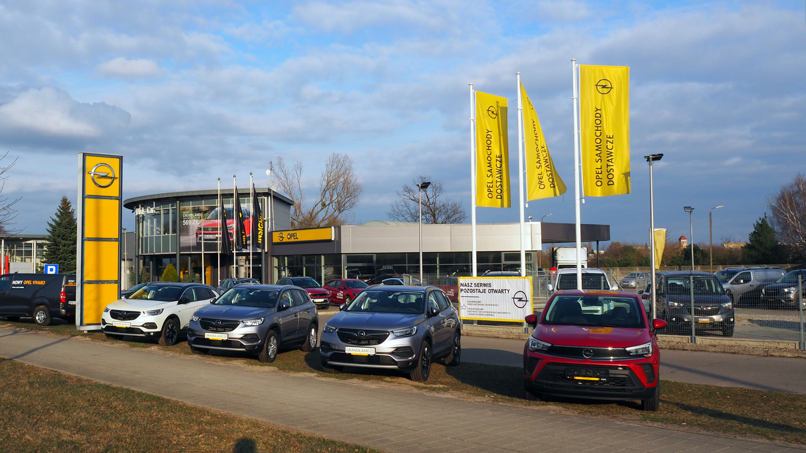 Warka salon serwis Opel
