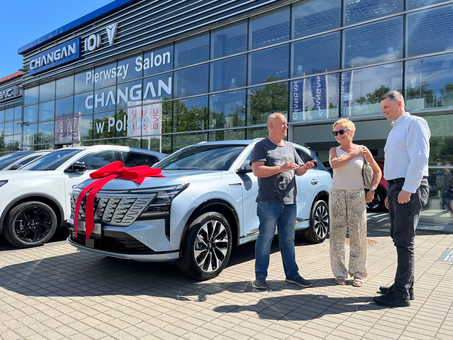 Wydanie samochodu Changan CS75 Plus, salon Warszawa