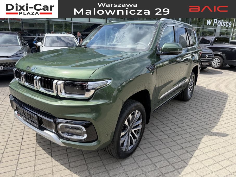 BAIC BJ60 2.0 Turbo 267KM MHEV, 4x4, 7 osobowy, masaże, skóra
