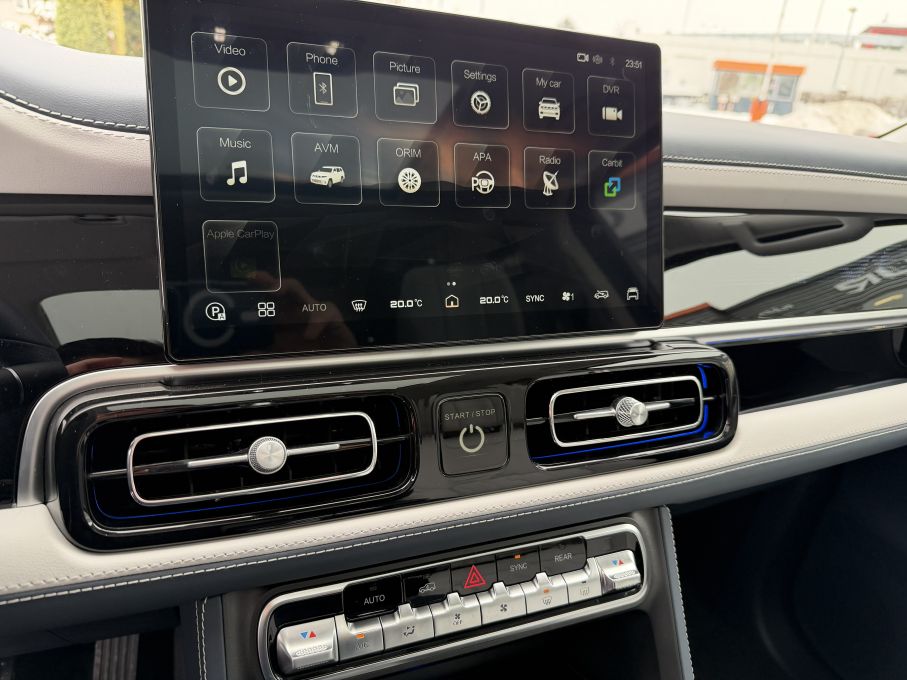 BAIC BJ60 2.0 Turbo 267KM MHEV, 4x4, 7 osobowy, masaże, skóra