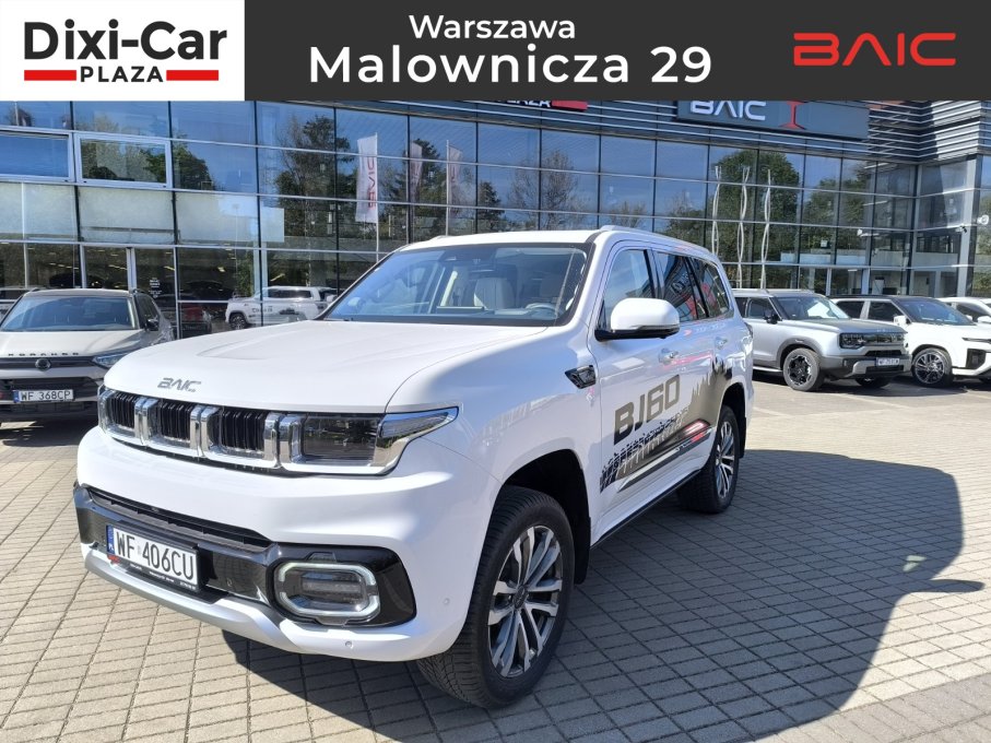 BAIC BJ60 2.0 Turbo 267KM MHEV, 4x4, 7 osobowy, masaże, skóra