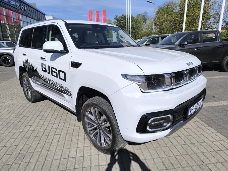 Nowy BAIC BJ60 2.0 Turbo 267KM MHEV, 4x4, 7 osobowy, masaże, skóra