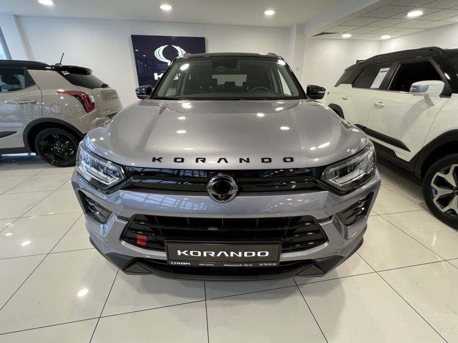 Nowy KGM Korando 1.5 Turbo 163KM AT6 Adventure + P. Winter + P. Black