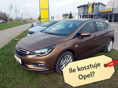 Ile kosztuje Opel?