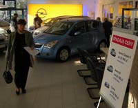 salon Opel Dixi-Car w Raszynie - wnętrze