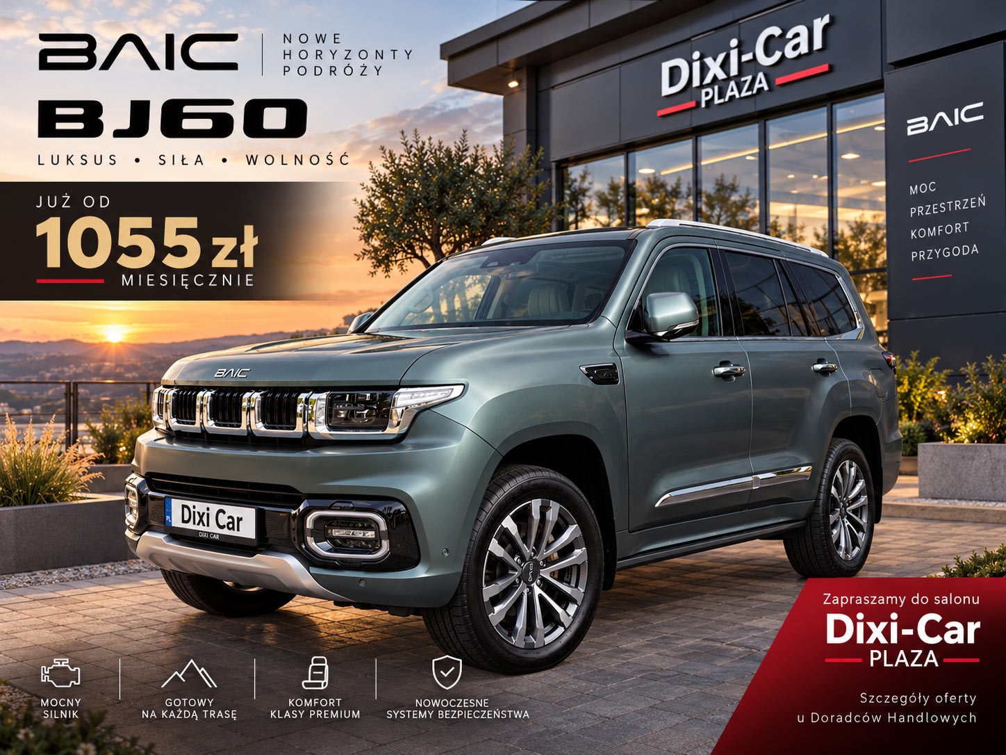 Rata leasingowa BAIC BJ60