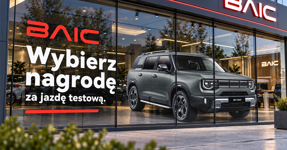 Baic BJ30 od dealera w Warszawie z Baikową Nagrodą
