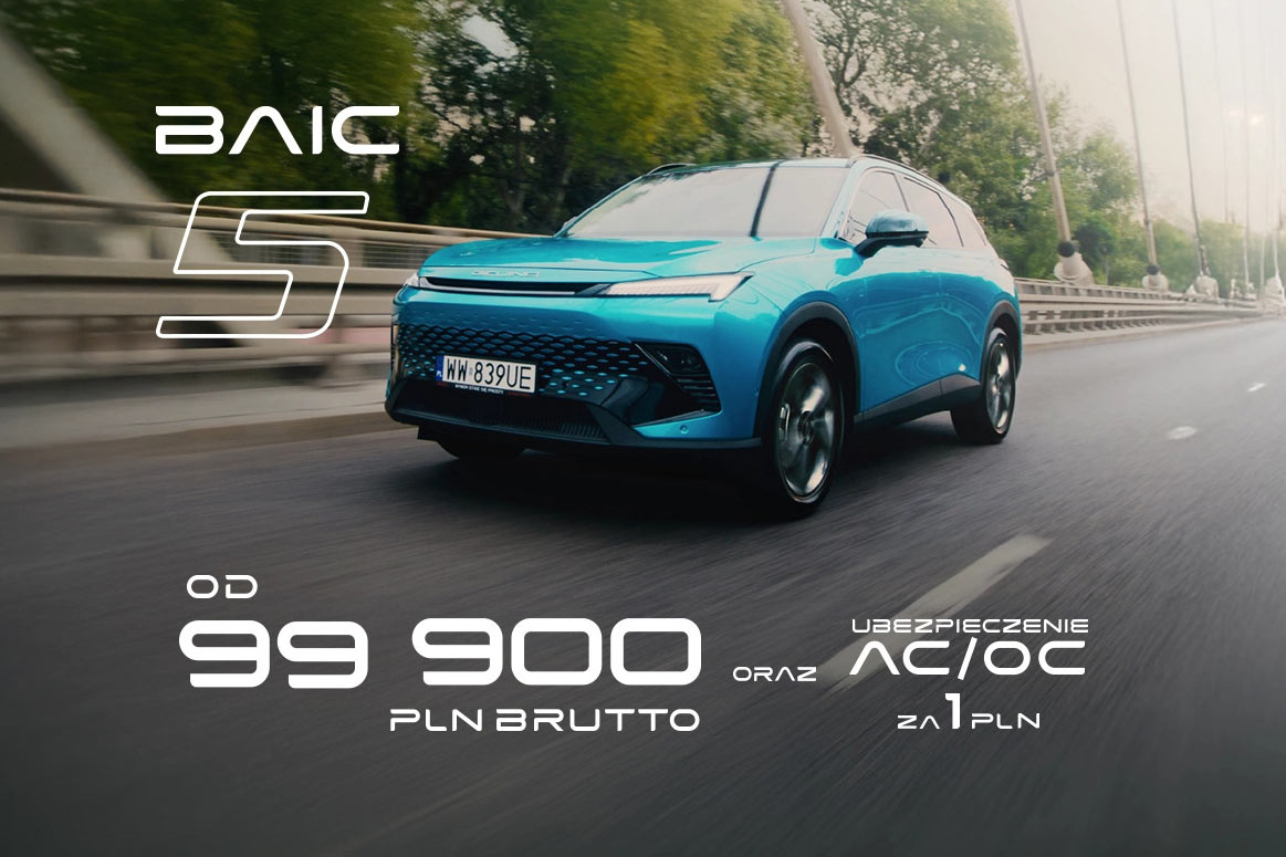 Wyprzedaż Rocznika BAIC 5 Business