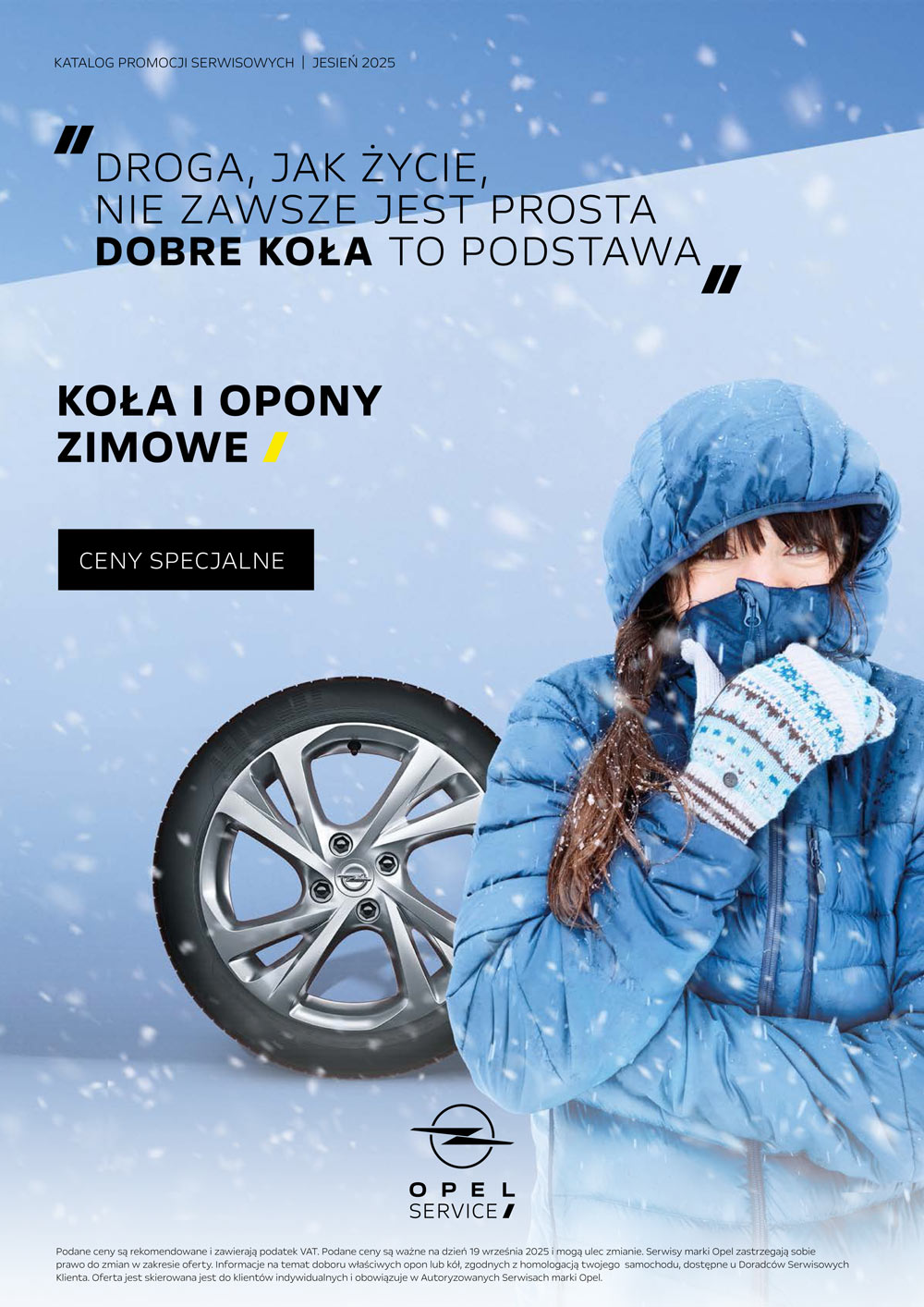 Koła zimowe Opel ceny, wymiana gratis
