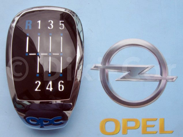 Nakładka lewarka zmiany biegów 6-bieg. manual Opel OPC
