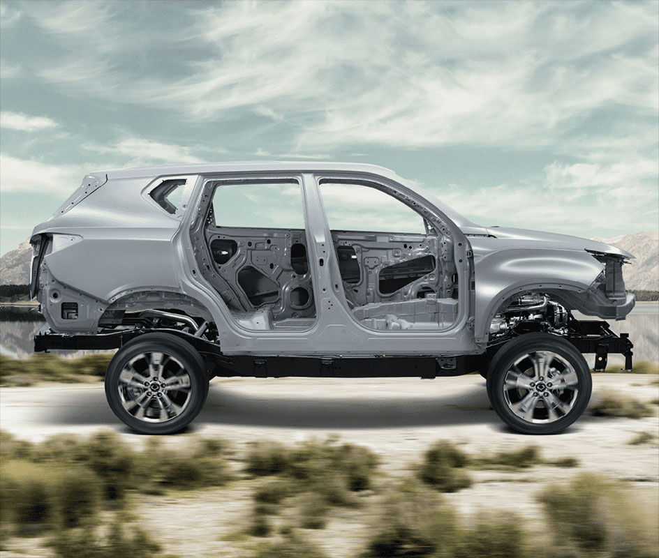 Rama, drzwi, klapy, koła, blacharka SsangYong Rexton