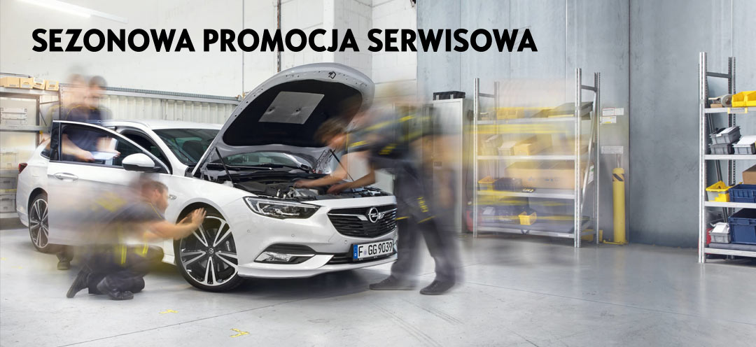 Sezonowa promocja serwisowa Opel. Opel Insignia B