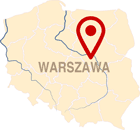 Lokalizacja Warszawy w Polsce
