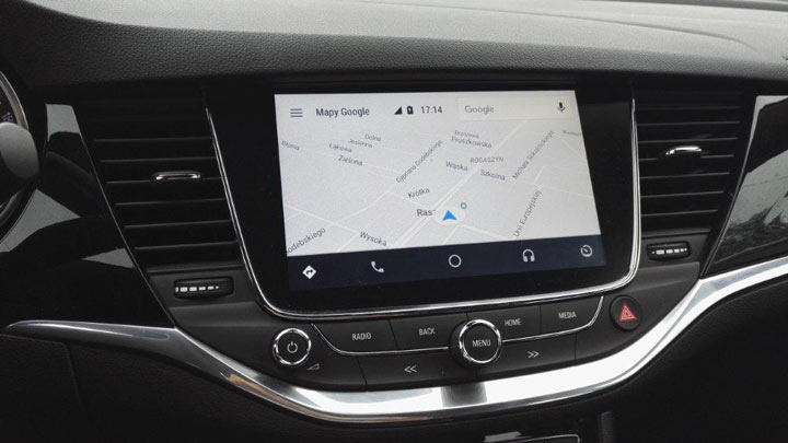 Radio z Android Auto, Opel Astra