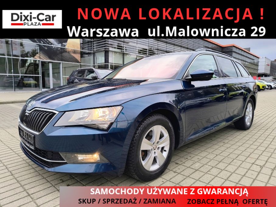 NOWA LOKALIZACJA Skoda Superb 2.0 TDI 150KM DSG Bogata Opcja Serwis Gwarancja