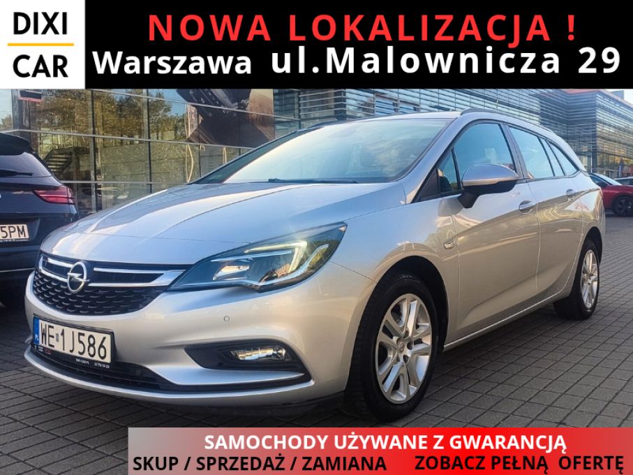 NOWA LOKALIZACJA Opel Astra V 1.4T kombi 150KM Salon PL Serwis ASO Gwarancja