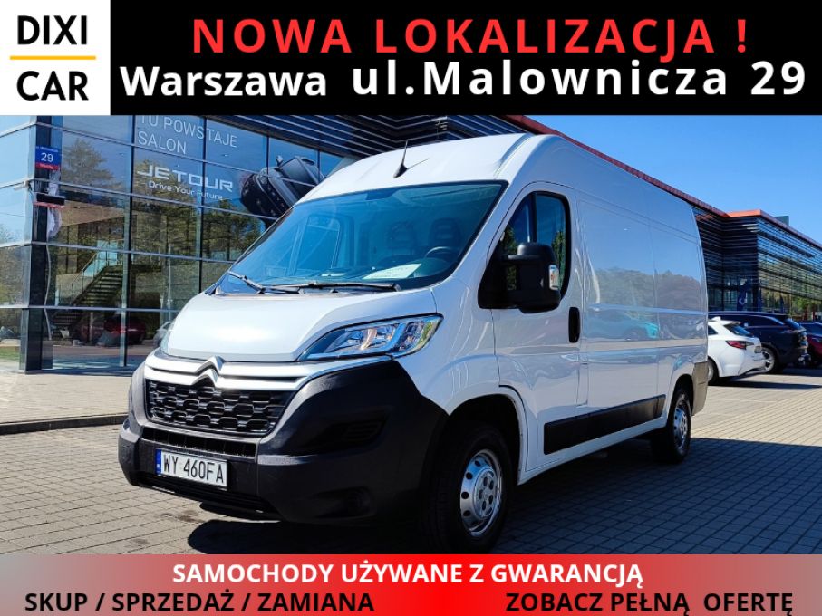 NOWA LOKALIZACJA Citroen Jumper 2.2 HDI L2H2 Bezwypadkowy Niski Przebieg Gwarancja 