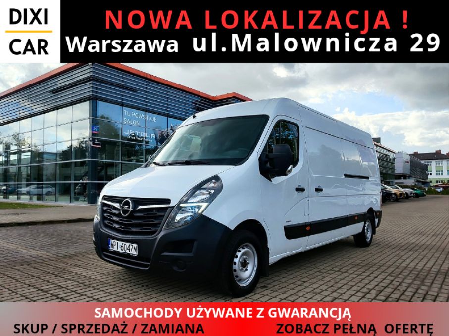 Samochód dostawczy NOWA LOKALIZACJA Opel Movano L3H2 2.3cdti 2xdrzwi WINDA Niski Przebieg Vat23