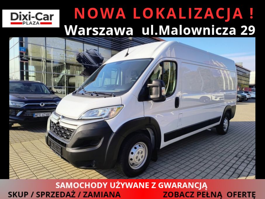 NOWA LOKALIZACJA Citroen Jumper L3H2 2,2 HDI 140KM Niski Przebieg Gwarancja VAt23%