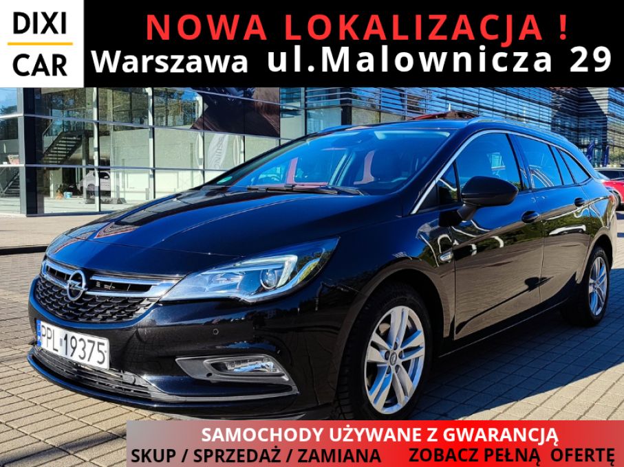 NOWA LOKALIZACJA Opel Astra V 1.4T Automat 150KM Skóra Serwis ASO Gwarancja