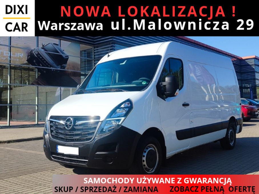 Samochód dostawczy NOWA LOKALIZACJA Opel Movano 2.3 CDTI 136KM L2H2 Serwis Gwarancja Vat23%