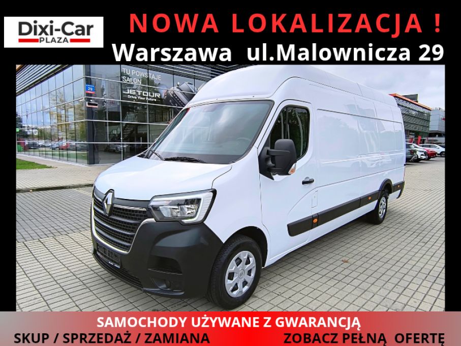 NOWA LOKALIZACJA Renault Master 2.3 dci 163km L4H3 Nowy Model Navi Serwis Vat23%