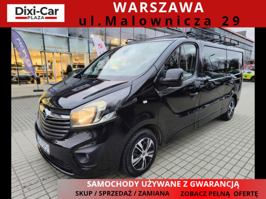 NOWA LOKALIZACJA Opel Vivaro 9 osobowy L2H1 Niski Przebieg Bardzo Doinwestowane Vat23%